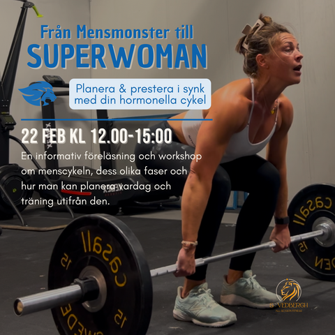 Föreläsning - Från Mensmonster till Superwoman!